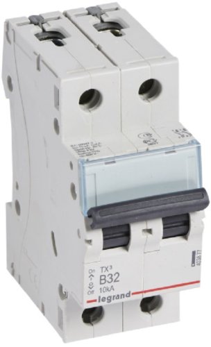 Выключатель автоматический Legrand TX3 6000 2п 32А B 10кА картинка